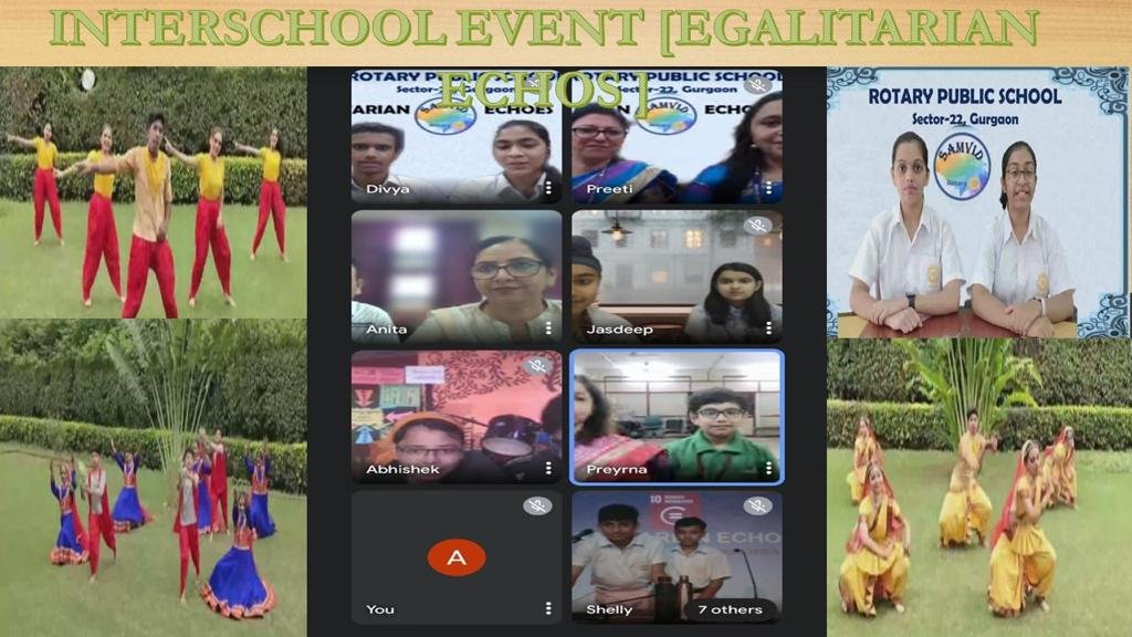 Glimpses of Inter School Competition Samvid -2022